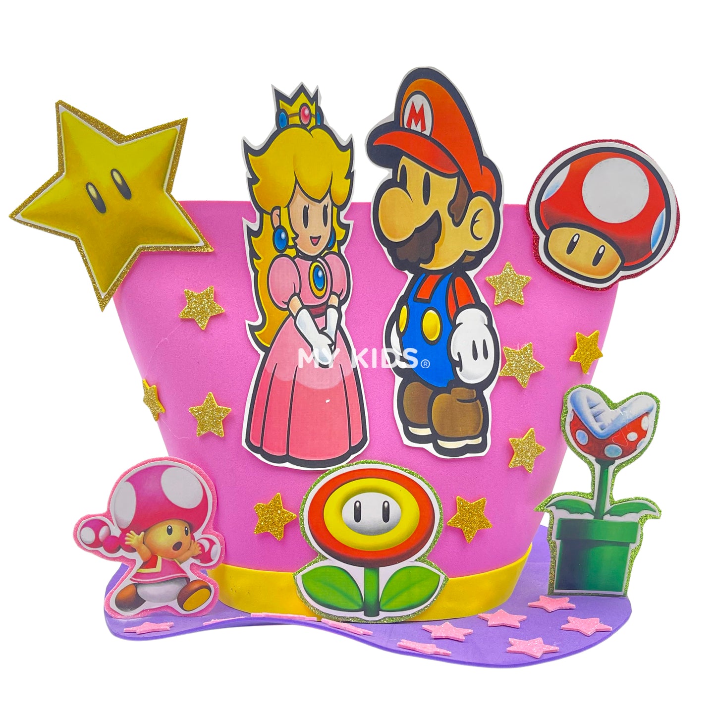 Sombrero Loco Peach y Mario