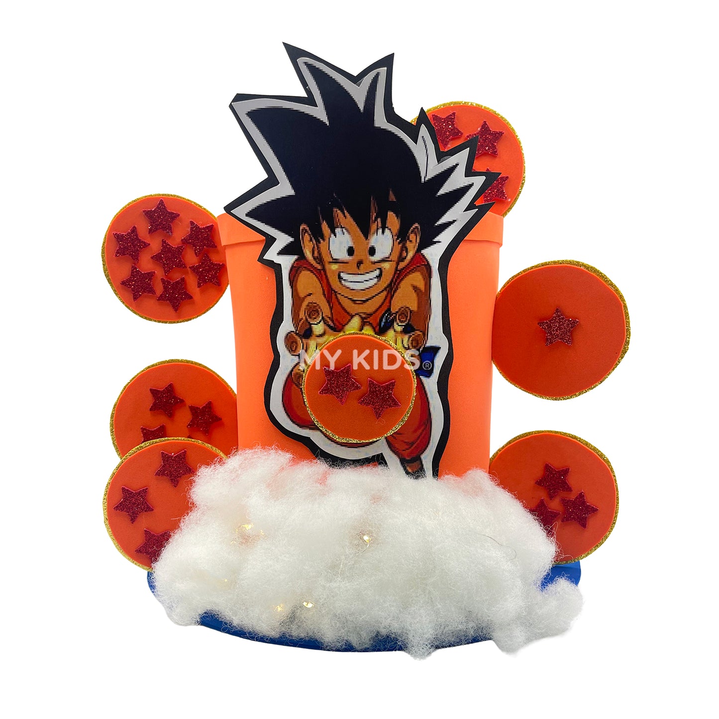 Sombrero Loco Goku con luces