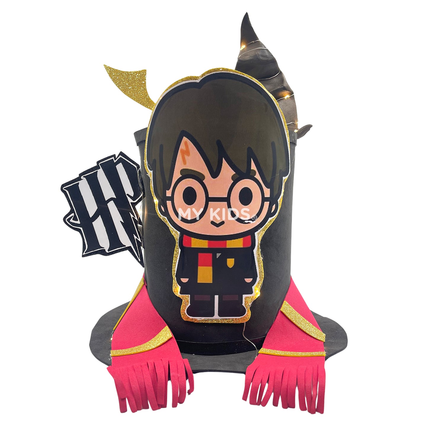 Sombrero Loco Harry Potter con luces