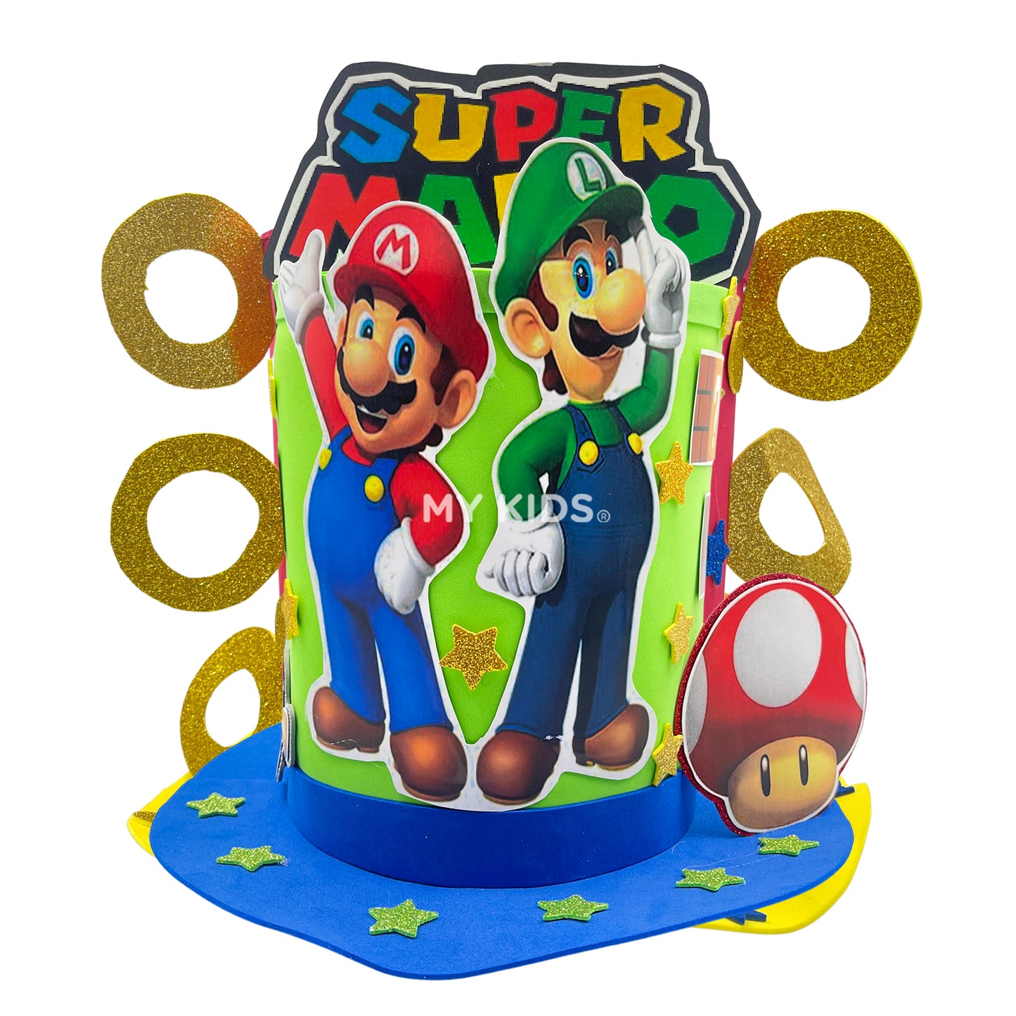 Sombrero Loco Cilindro Mario y Luigi