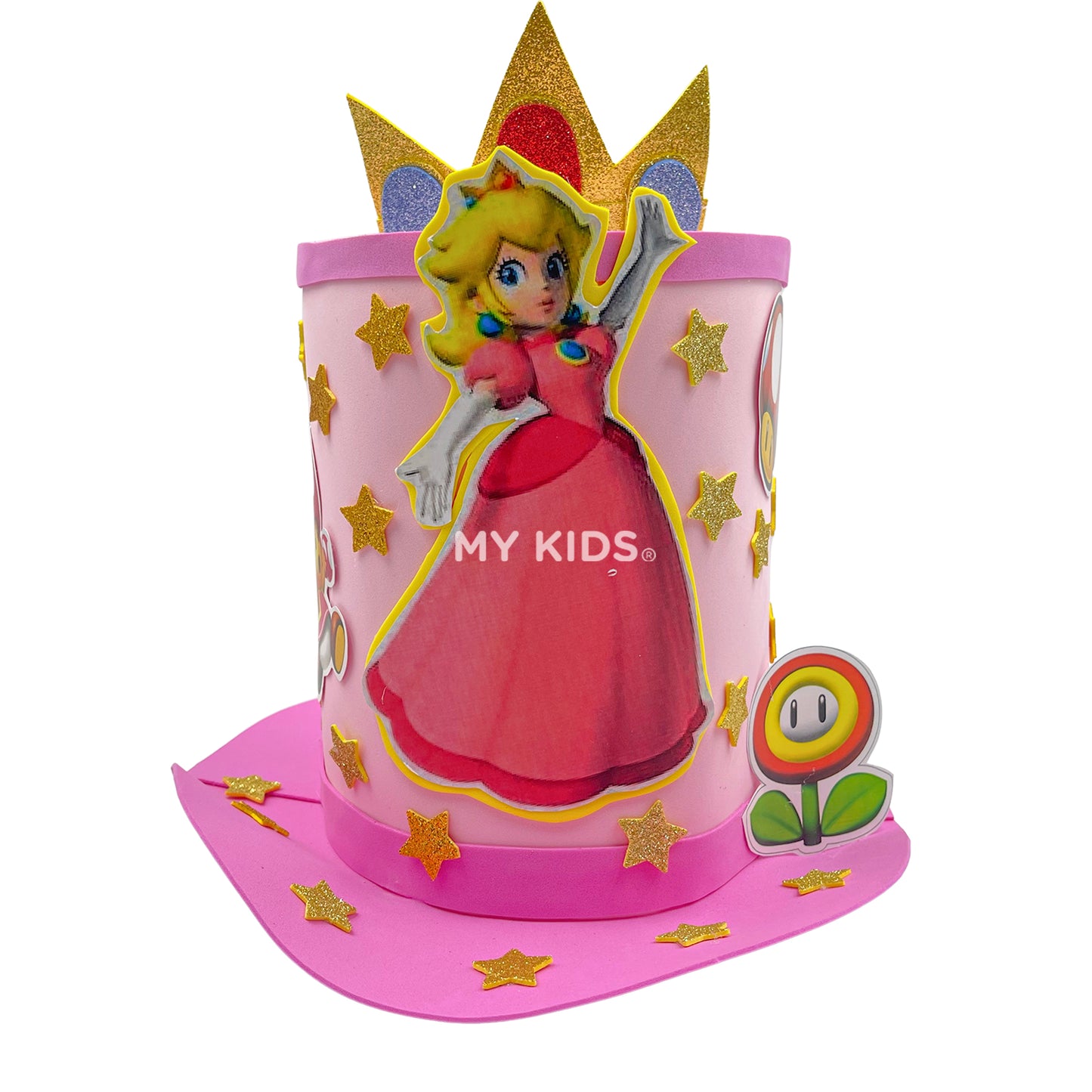 Sombrero Loco Cilindro Peach