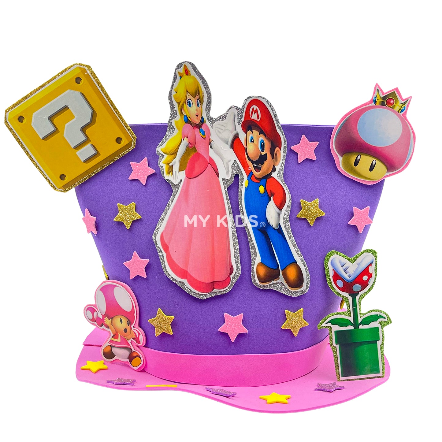 Sombrero Loco Peach y Mario