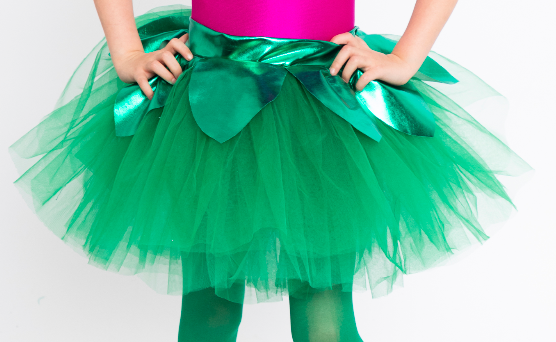 Tutu Flor Verde Bandera