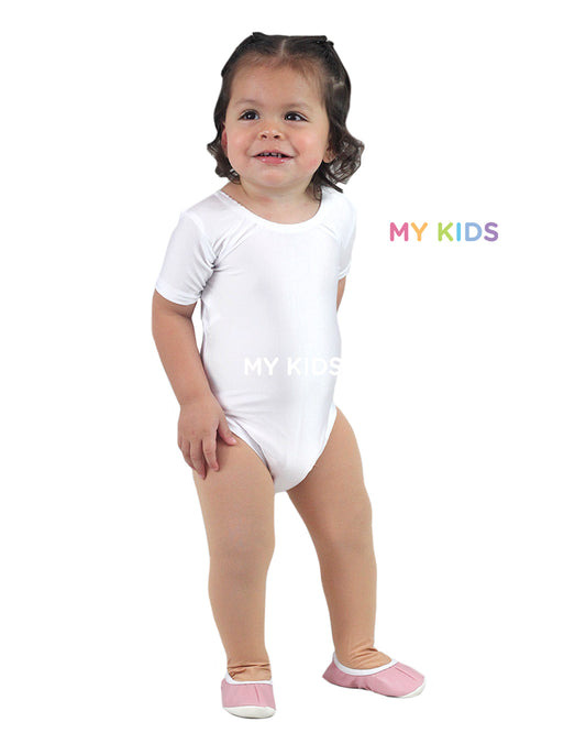 Leotardo Lycra Nylon Blanco