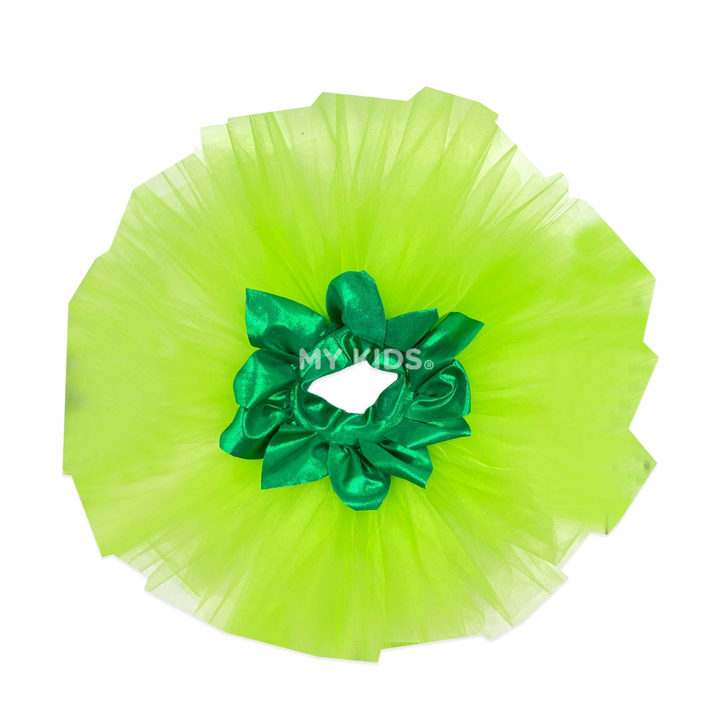 Tutu Flor Verde Limon