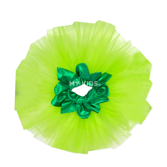 Tutu Flor Verde Limon